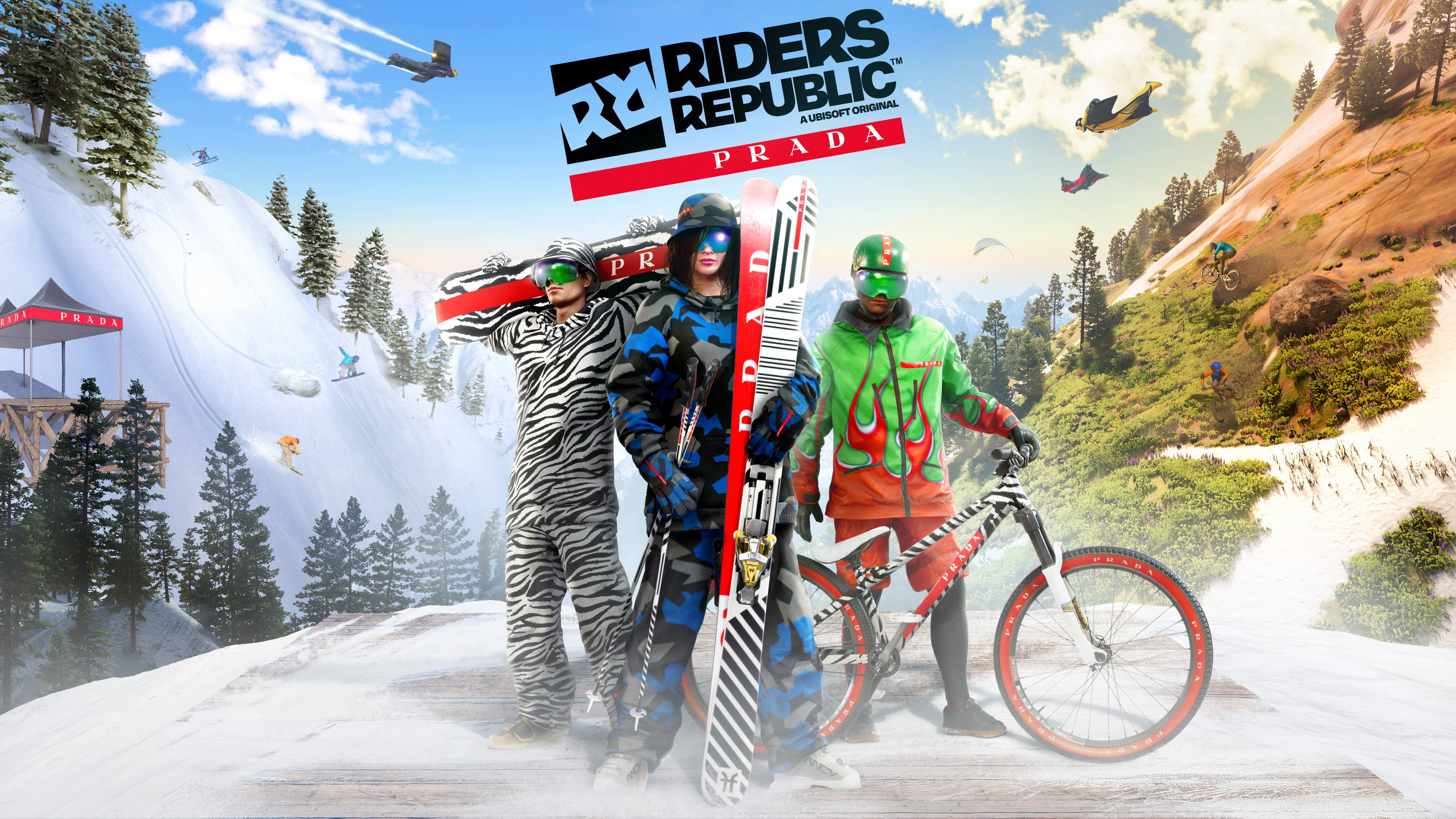 Prada сотрудничают с игрой Riders Republic