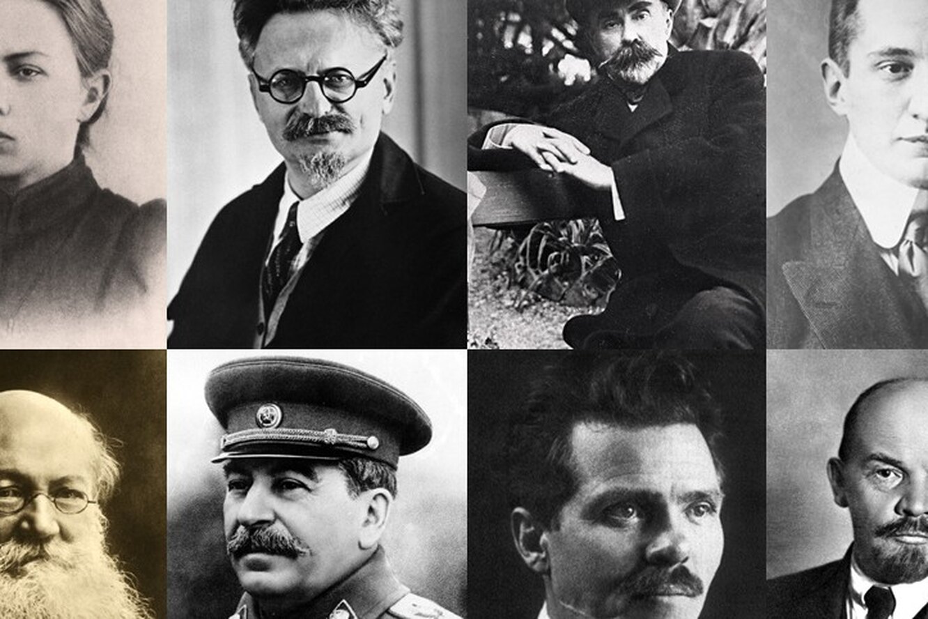 Ленин с соратниками 1917