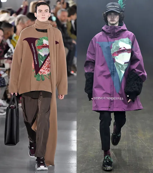 Valentino / Undercover осень-зима 2019