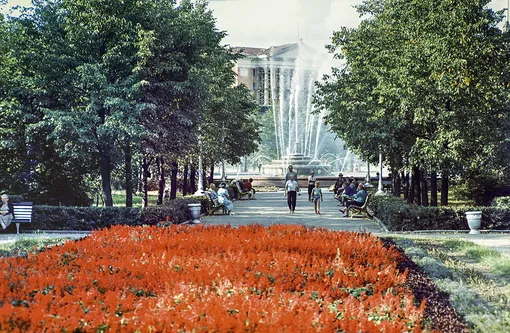 Минск. Парк имени 30-летия Белорусской ССР. 1960-е