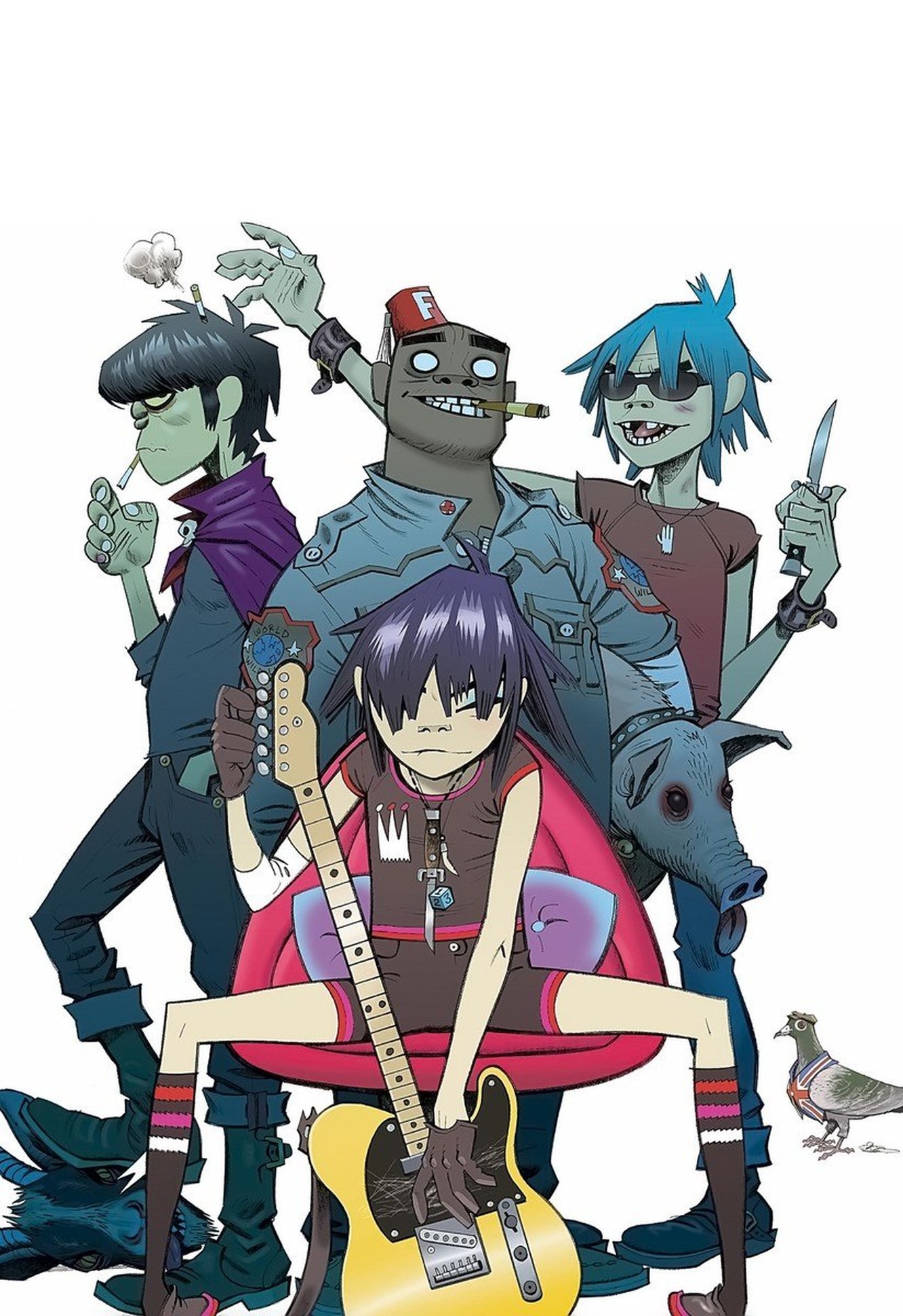 Правила жизни Gorillaz