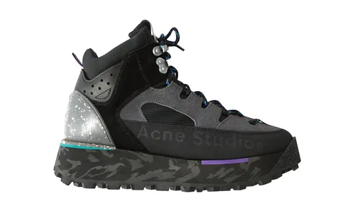 Acne Studios Trekking boots, $700