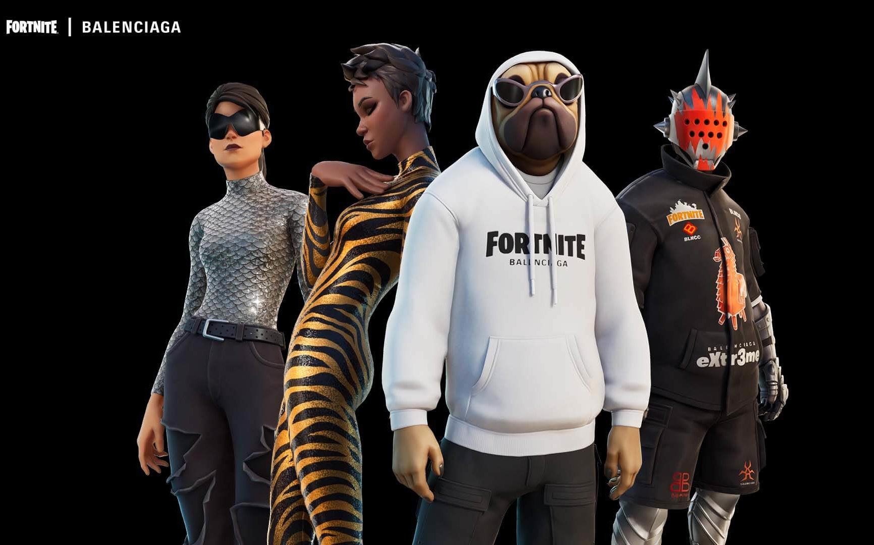 Balenciaga превращает Fortnite в мир цифровой моды