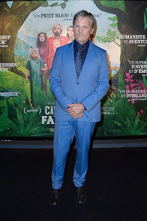 Viggo Mortensen attends the 'Captain Fantastic' Paris premiere at UGC Cine Cite Bercy on October 3, 2016 in Paris, France. (Photo by )