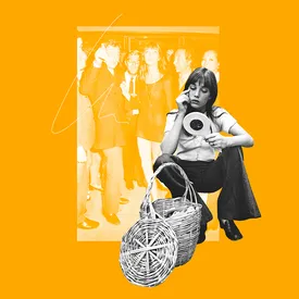 Birkin, корзинки, показы: главные модные моменты Джейн Биркин