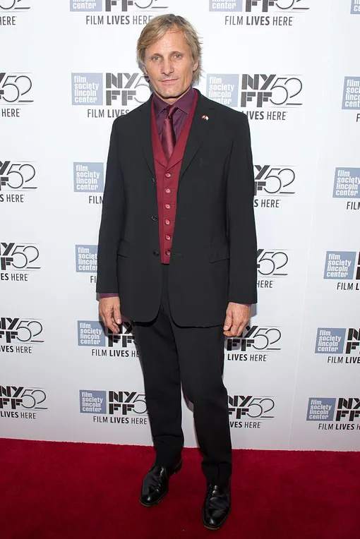 Actor Viggo Mortensen attends the 'Jauja' premiere during the 52nd New York Film Festival at Alice Tully Hall on October 7, 2014 in New York City. (Photo by )