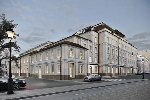 На Большой Никитской улице в Москве откроется отель класса люкс Stella di Mosca в итальянском стиле