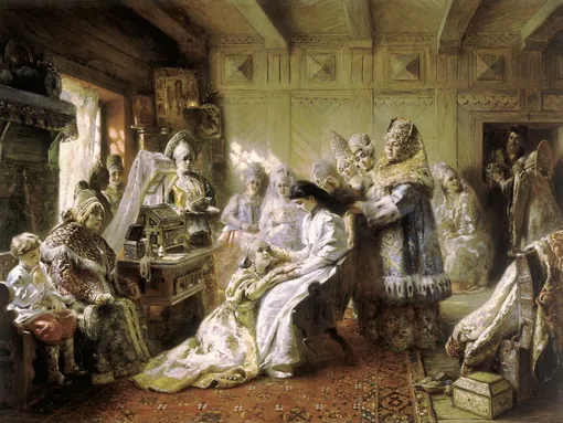 «Под венец», Константин Маковский, 1890