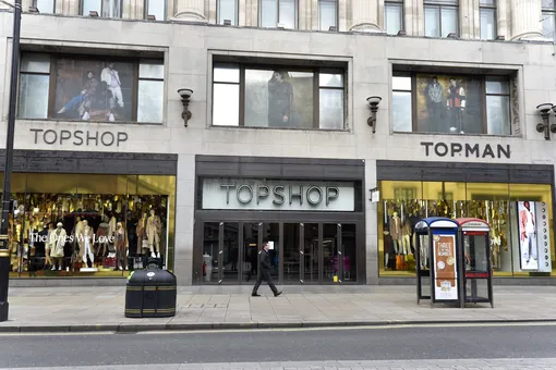 Sky News: британский модный бренд Topshop подает заявление о банкротстве