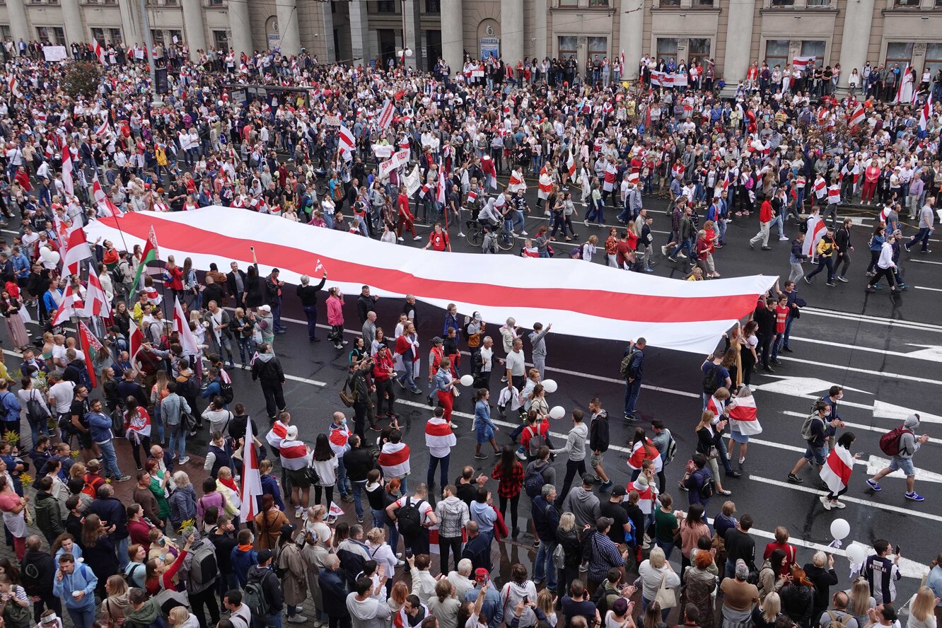 Протесты в минске 2020 фото