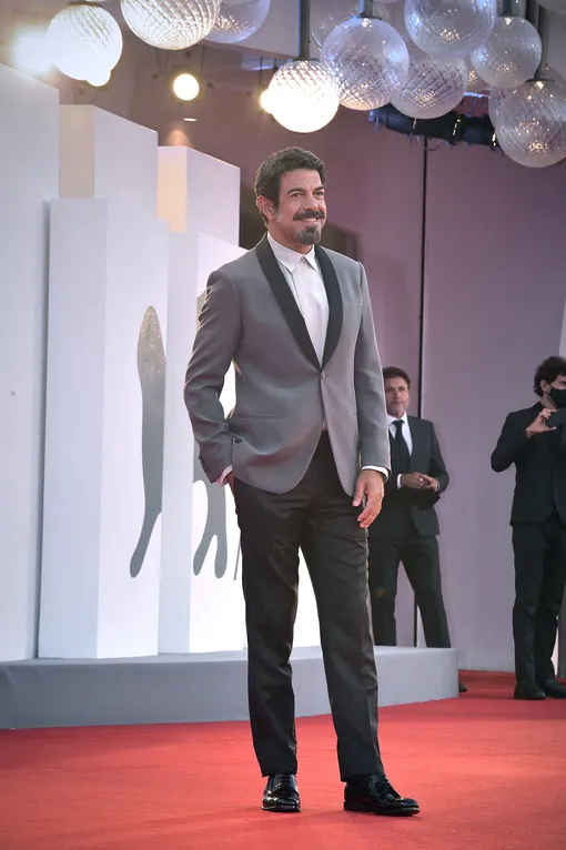 Italian actor Pierfrancesco Favino at the 77 Venice International Film Festival 2020. Padrenostro Red Carpet. Venice (Italy), September 4th, 2020 КРЕДИТ