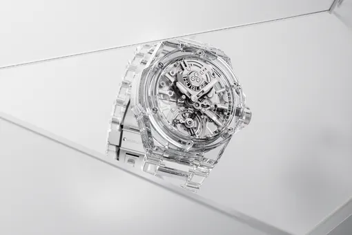 Часы Big Bang Integral Tourbillon Full Sapphire — воплощение философии Hublot «Искусство синтеза»