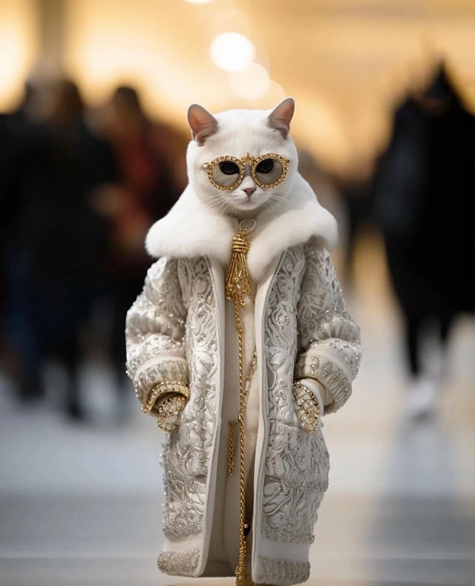 Gucci clothes shop for cats